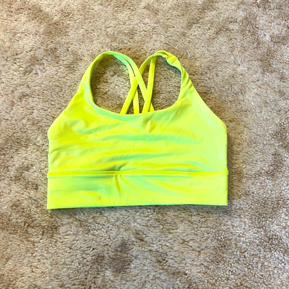 Lululemon energy longline bra